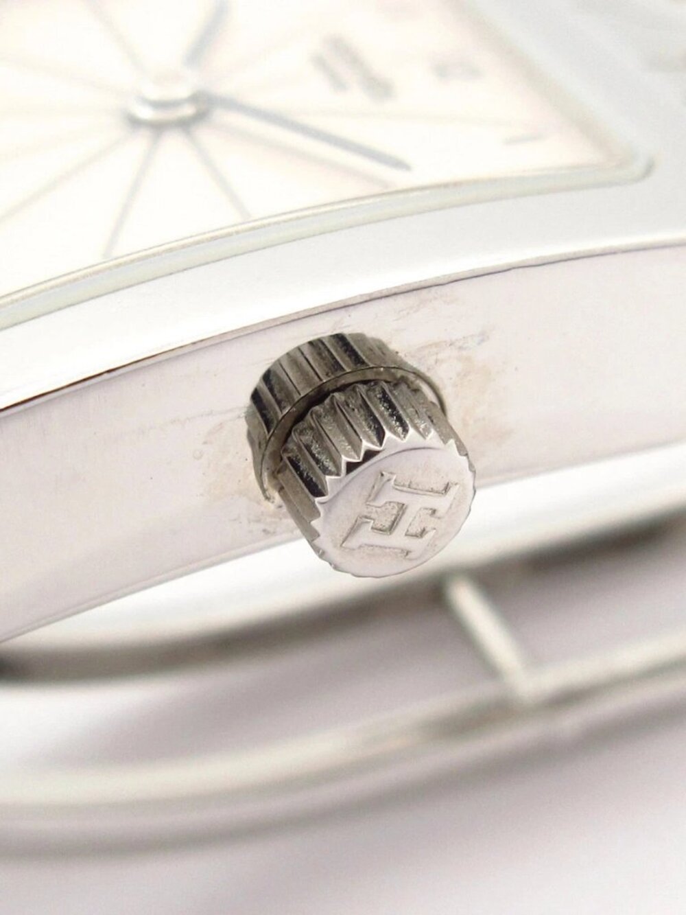 HERMES H Watch HH1.210 2****** Silver Women's Wrist Watch - Picture 9 of 12
